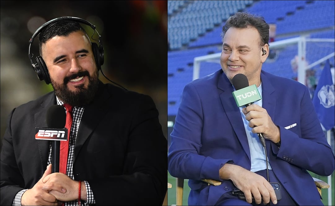 Álvaro Morales se mofó de David Faitelson luego de que Cuauhtémoc Blanco lo avergonzara en plena transmisión / FOTOS: Imago7