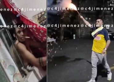 "¡Grábame hija de…!" Exhiben a porrista del América por intentar agredir a su esposa en Iztapalapa