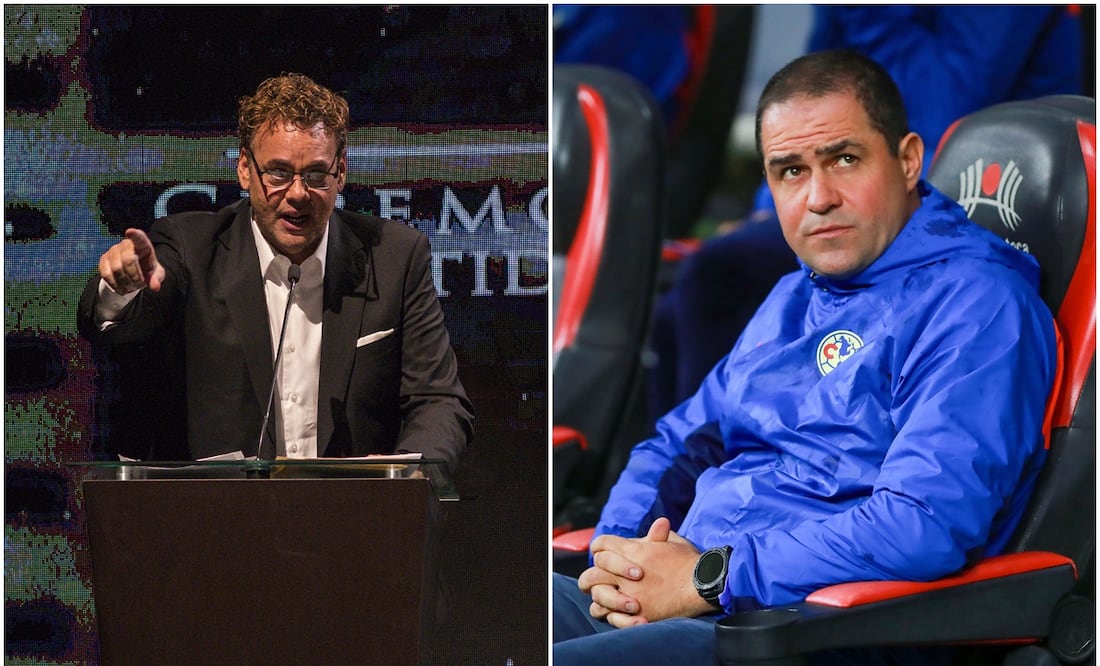 David Faitelson y André Jardine en el América / FOTOS: Imago7