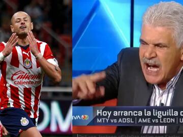 Tuca advirtió que Chicharito Hernández iba a ser un fracaso en Chivas: 'Va a ser una caga... total'
