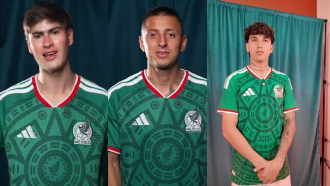 La Hormiga González posó por primera vez con la playera de la Selección Mexicana Mayor. Foto: Especial