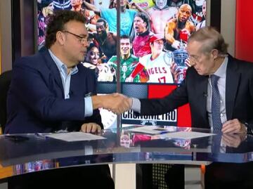 David Faitelson admitió que extraña a José Ramón Fernández y desea a volver a trabajar con él