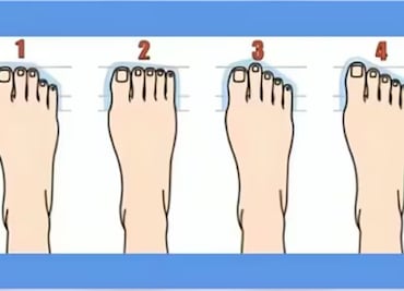 Dime cómo son los dedos de tu pies y te diré algo secreto de tu personalidad