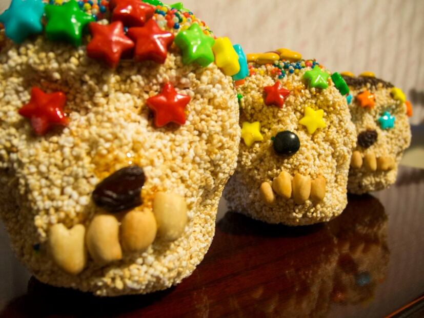 Receta para hacer calaveritas de amaranto