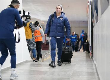 André Jardine fue recibido en San Luis entre chiflidos e insultos por su 'traición'