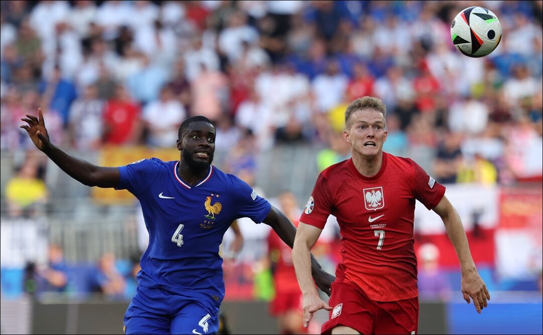Sorpresivamente, Francia se atoró con Polonia y dejó ir el primer sitio del Grupo D / FOTO: EFE