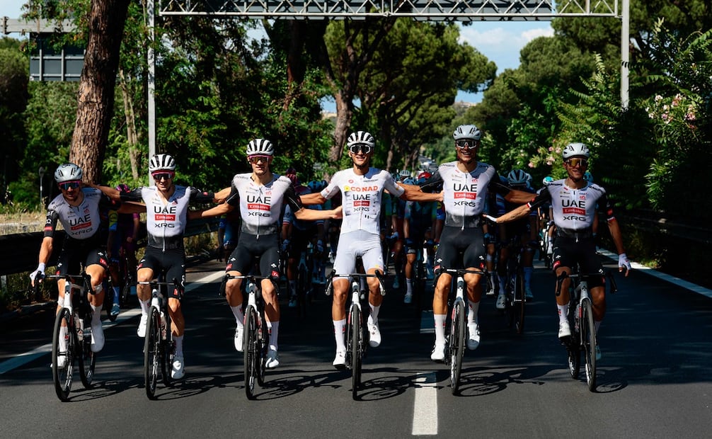 Isaac Del Toro en la Etapa 21 del Giro de Italia - Foto: AFP