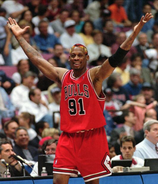 Dennis Rodman: el antes y después de la polémica estrella de la NBA