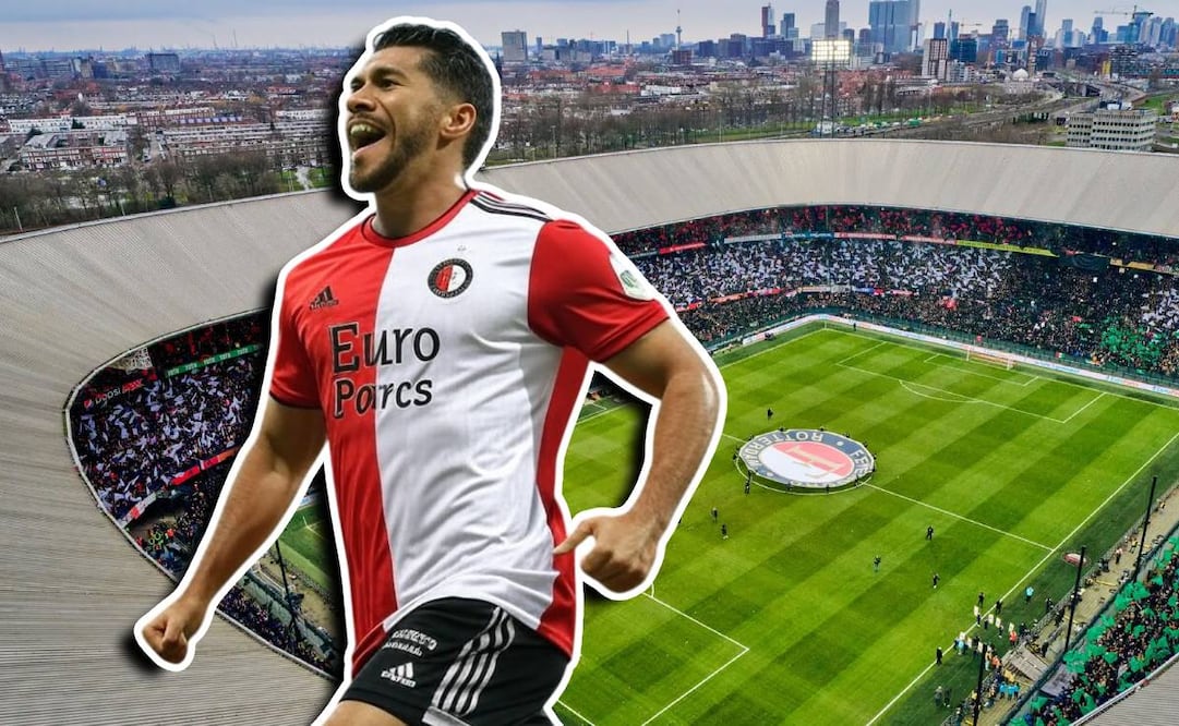 David Faitelson aseguró que Henry Martín anotaría el doble de goles que Santiago Giménez con el Feyenoord. Foto: Especial | Grok