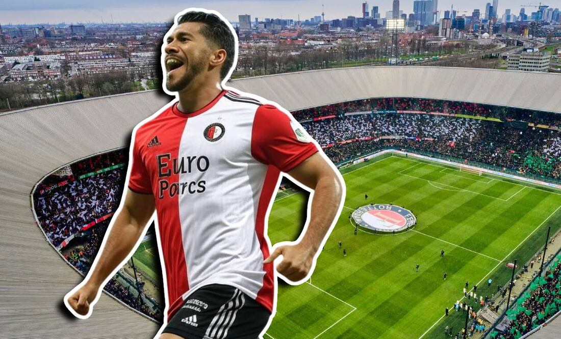 David Faitelson aseguró que Henry Martín anotaría el doble de goles que Santiago Giménez con el Feyenoord. Foto: Especial | Grok