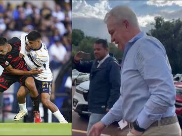 El técnico de la Selección Mexicana, Javier Aguirre, hizo acto de presencia en el Pumas vs Xolos