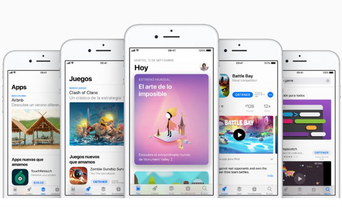 Las 10 apps más descargadas en la historia de App Store