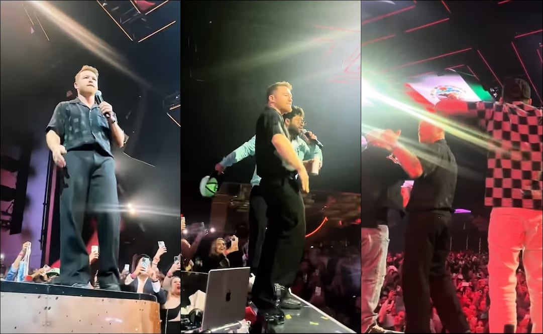 Canelo disfrutó al máximo su fiesta tras vencer a Jaime Munguía. FOTOS: Especiales