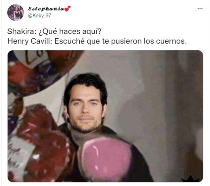 ¡Con Shakira no! Los mejores memes de la infidelidad de Piqué y el romance con Henry Cavill