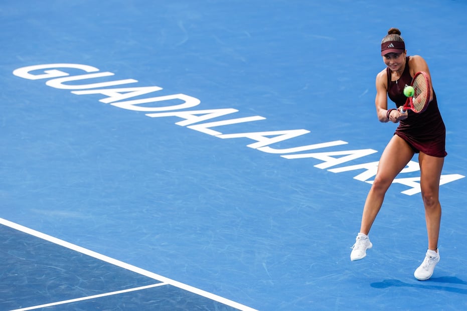 Iva Jovic avanza a semifinales del Abierto de Guadalajara - Foto: Cortesía Abierto de Guadalajara