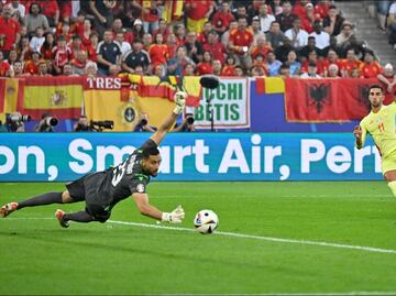 ¡Paso perfecto! España venció 1-0 a Albania y aseguró el primer puesto del Grupo B en la Eurocopa