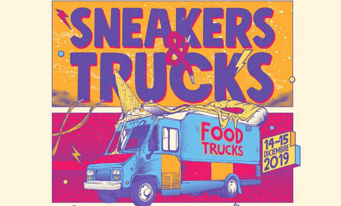 ¡Sólo para amantes de los tenis! Llega la 3a edición de Sneaker & Trucks