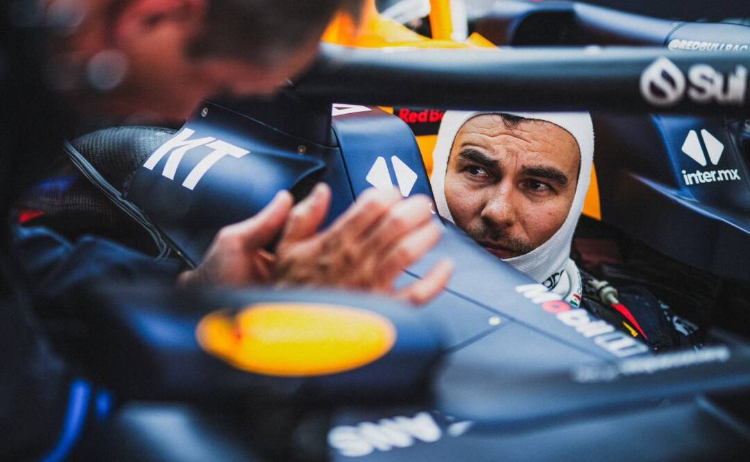 El piloto mexicano no se sintió cómodo. Foto: AFP