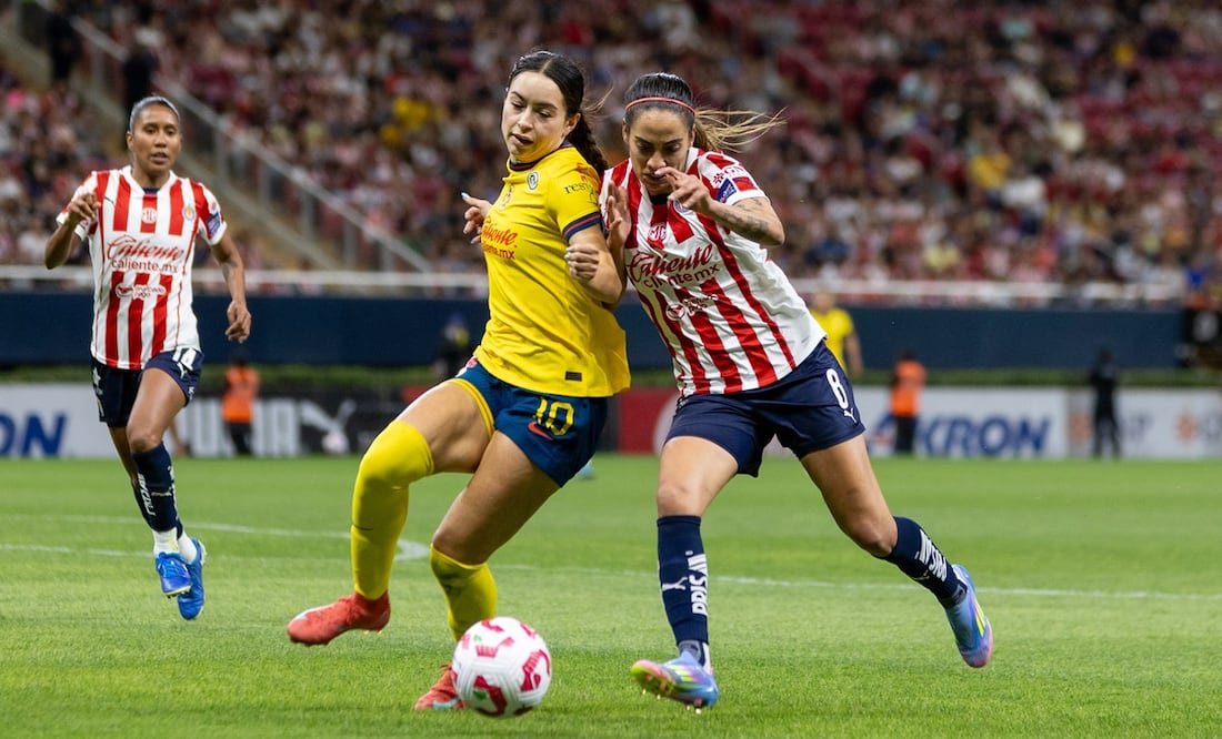 América y Chivas en la semifinal de ida del Clausura 2025 - Foto: Imago7