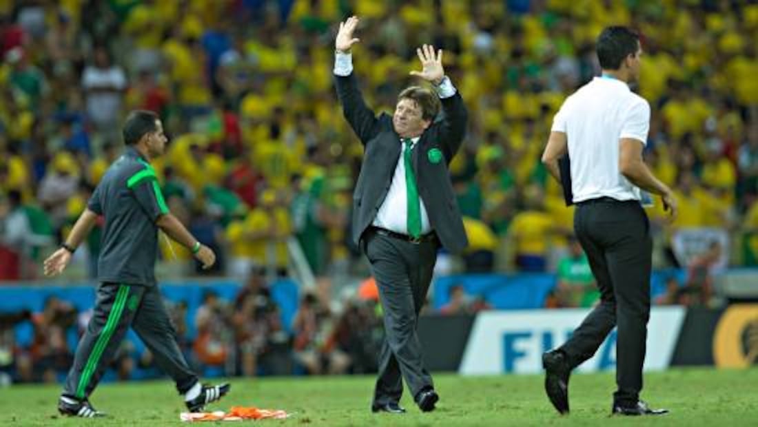 Miguel Herrera fue una de las revelaciones del Mundial de Brasil 2014. Foto: Imago7