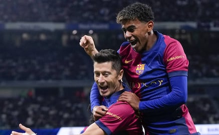 Barcelona golea a domicilio al Real Madrid en el Clásico Español