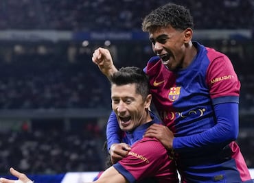 Barcelona golea a domicilio al Real Madrid en el Clásico Español