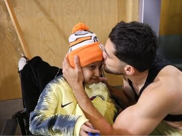 América y el emotivo momento que vivió con Braulio, un pequeño aficionado que visitó el Estadio Azteca