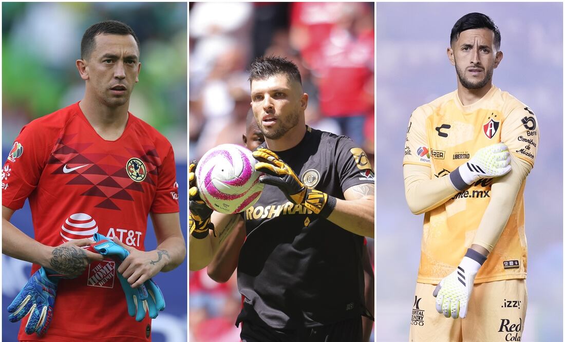 Agustín Marchesín, Thiago Volpi y Camilo Vargas / FOTOS: Imago7