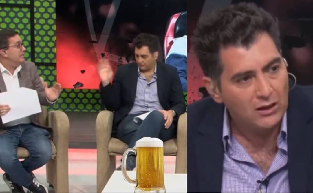 Andrés Boy, hijo del Jefe, apareció en un programa en evidente estado de ebriedad. Foto: Especial