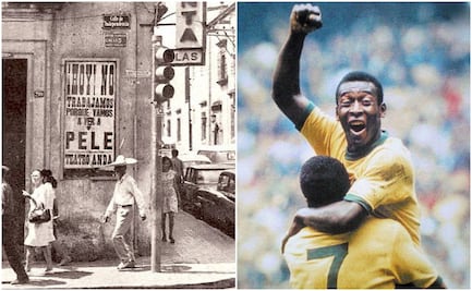 Pelé: El día que México se paralizó para verlo jugar en 1970 "Hoy no trabajamos porque vamos a ver a Pelé"