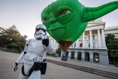 Globo gigante de Yoda estará en el Festival Internacional del Globo en León
