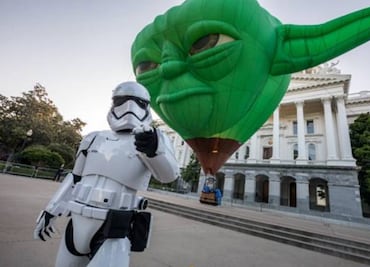 Globo gigante de Yoda estará en el Festival Internacional del Globo en León