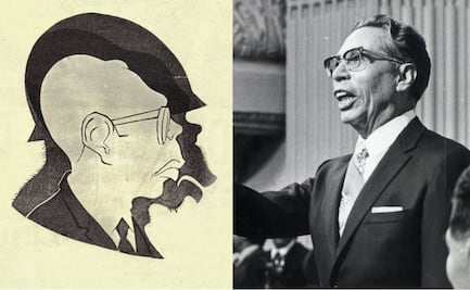 Gustavo Díaz Ordaz odiaba los apodos, chistes y caricaturas sobre él