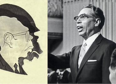 Gustavo Díaz Ordaz odiaba los apodos, chistes y caricaturas sobre él