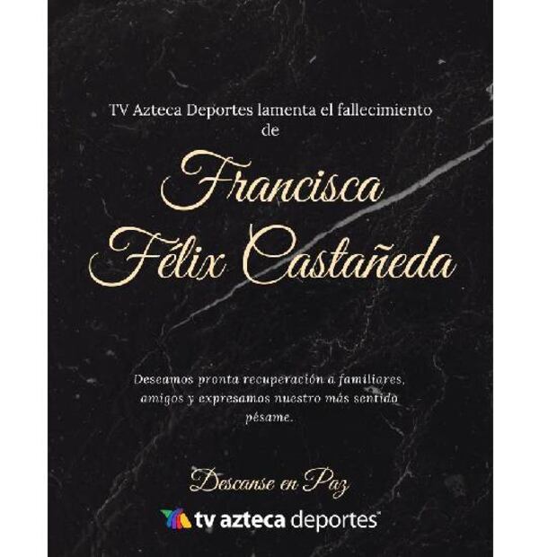 TV Azteca lamentó la muerte de la madre de David Medrano mediante una publicación en redes sociales. Foto: Especial