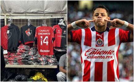 Venden jersey del Chicharito Hernández en el Jalisco previo a partido del Atlas
