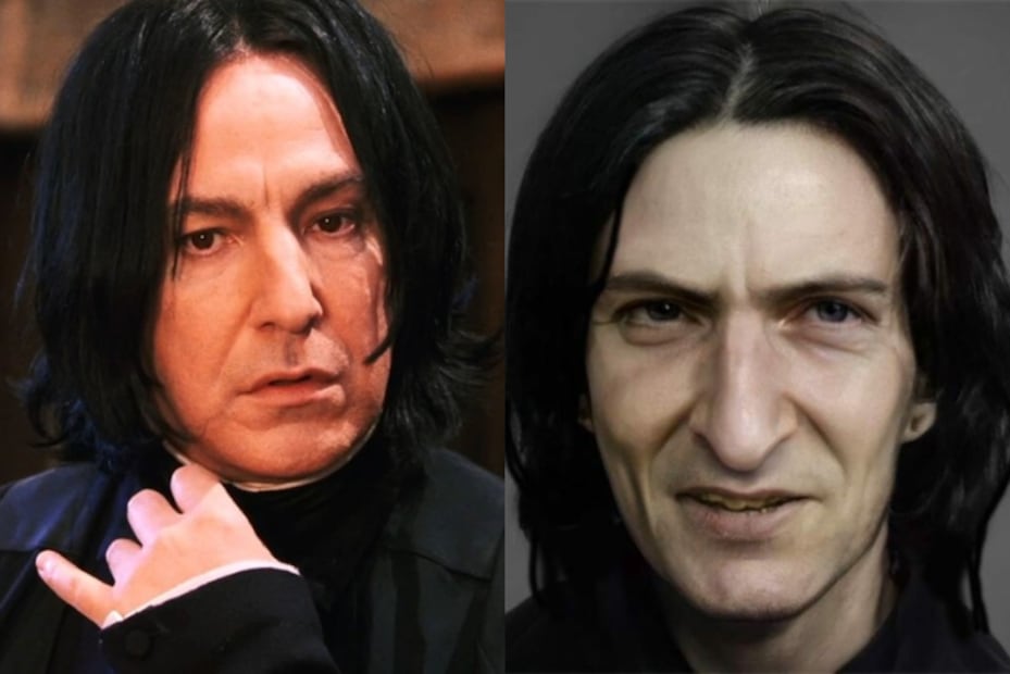El verdadero rostro de 12 personajes de Harry Potter, según los libros
