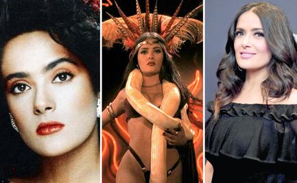 ¡54 años de Salma Hayek! 10 fotos del antes y después de la actriz mexicana