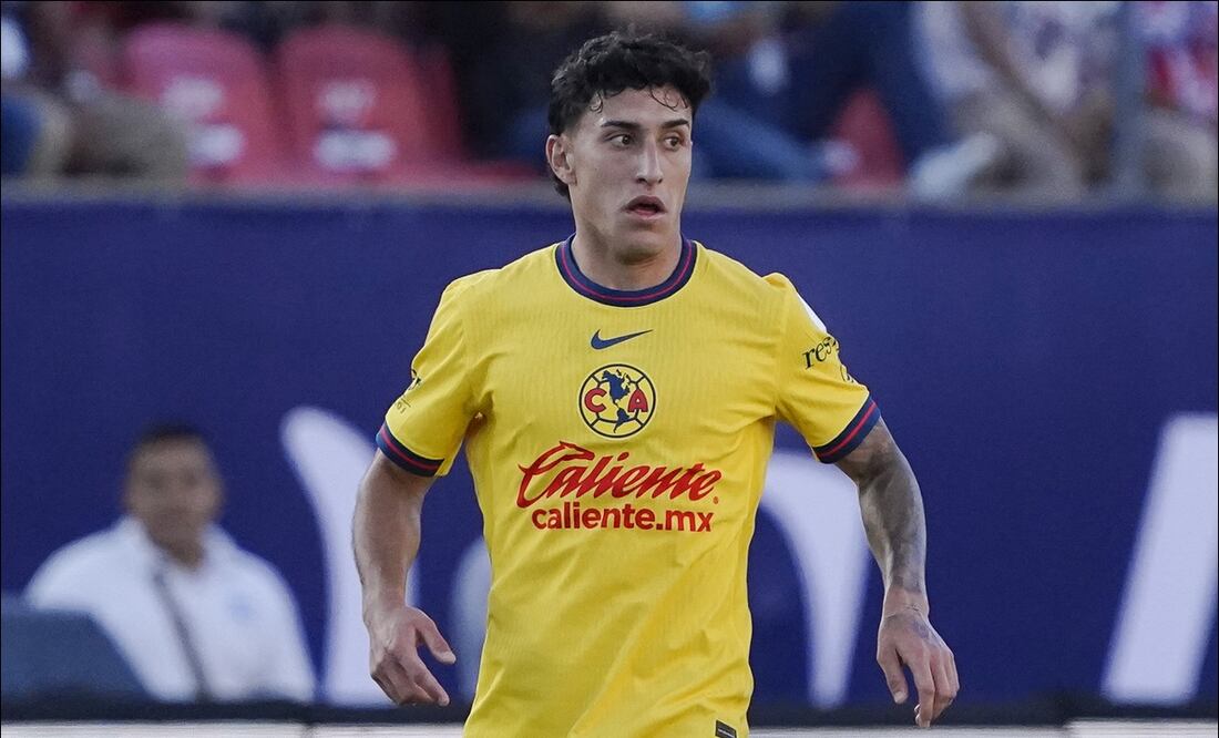 América confirmó la magnitud de la lesión de Alejandro Zendejas y el tiempo que estará fuera / FOTO: Imago7