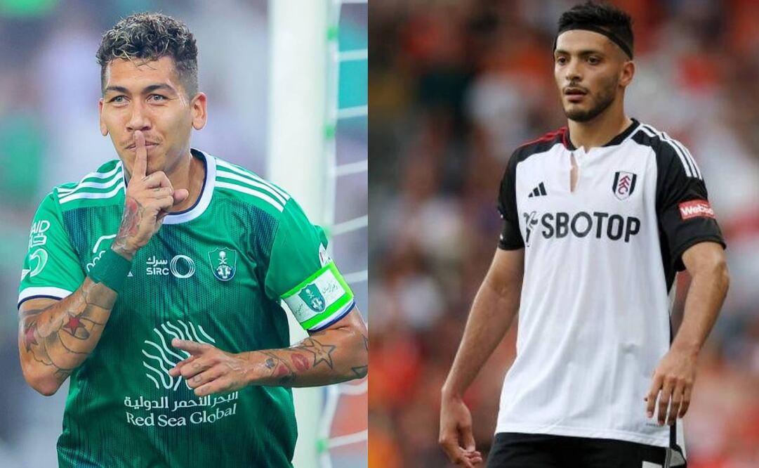 Firmino amenazaría el lugar de Raúl Jiménez en el Fulham de Inglaterra. Foto: Especial