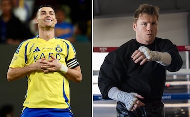 Cristiano Ronaldo, el único futbolista que le aguantaría un round a Canelo Álvarez, aseguró el boxeador