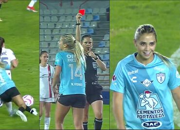 Nailea Vidrio recibe tarjeta roja en duelo amistoso ante el Milan y la tunden en redes