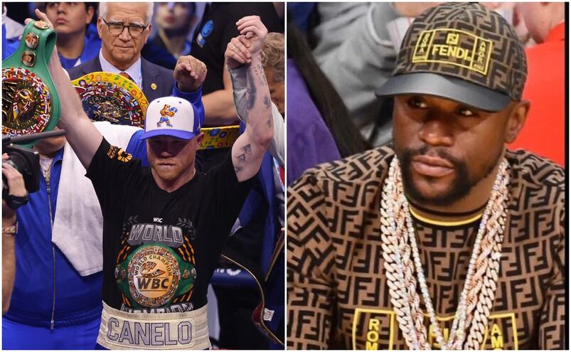 Floyd Mayweather señaló al boxeador que metería en serios problemas a Canelo Álvarez 