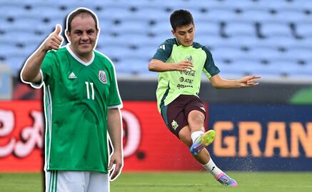 Javier Aguirre aseguró que Gilberto Mora es un jugador diferente como Cuauhtémoc Blanco