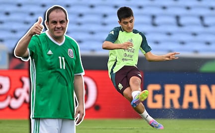 Javier Aguirre aseguró que Gilberto Mora es un jugador diferente como Cuauhtémoc Blanco