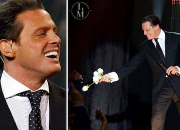 Rosas blancas, el sello de amor característico de Luis Miguel