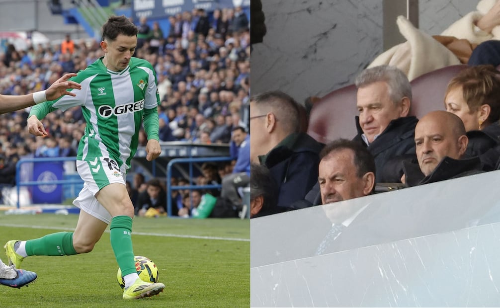 Javier Aguirre visita a Álvaro Fidalgo en el Coliseum Alfonso Pérez - Fotos: EFE