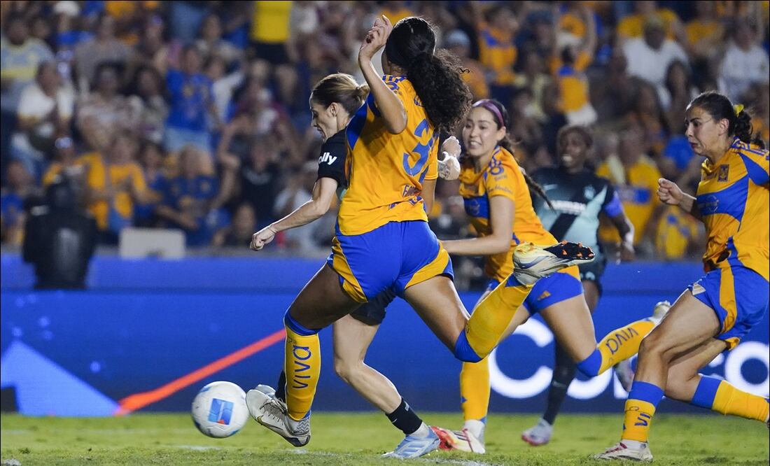 Tigres pierde la final de la Concacaf W Champions Cup contra Gotham. FOTO: Imago7