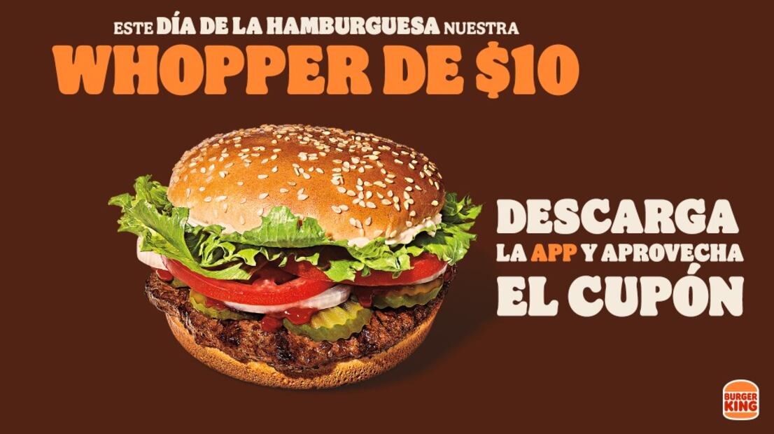 Día de la Hamburguesa: Las súper ofertas de Carl's Jr, Burger King y JJ Burgers