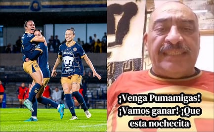 'Don Beto' fue tundido en las redes sociales tras inventar una porra dedicada a Pumas Femenil